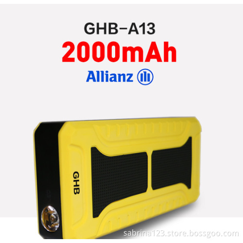 All in one car jump starter GHB car jump starter power car battery